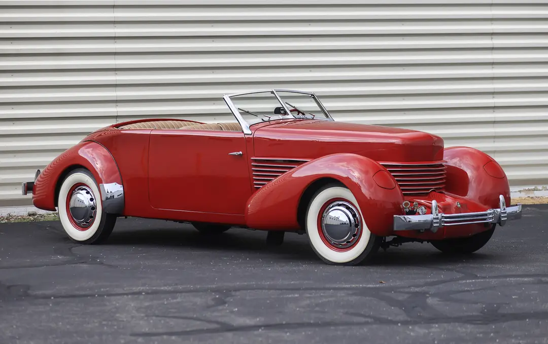 1937 Cord 812 Sedan, sold Aug 2024