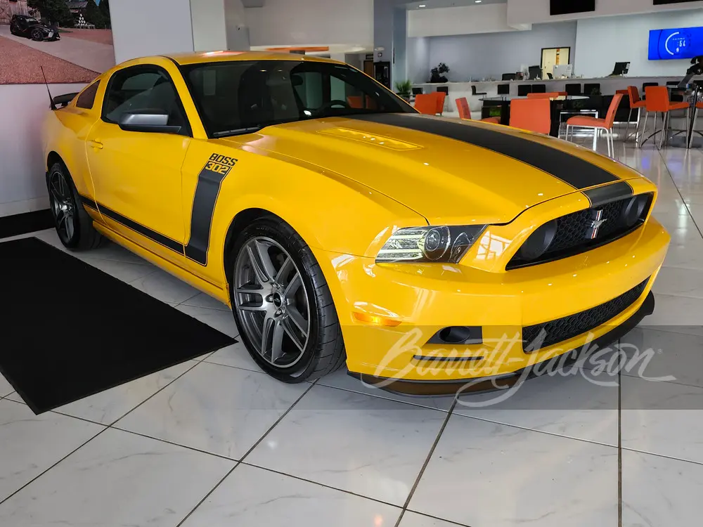 2012 Ford Mustang Boss 302 Laguna Seca, sold Jun 2026