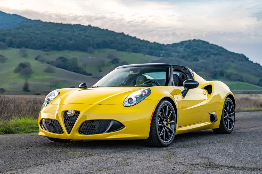 2015 Alfa Romeo 4C Spider, sold Mar 2026