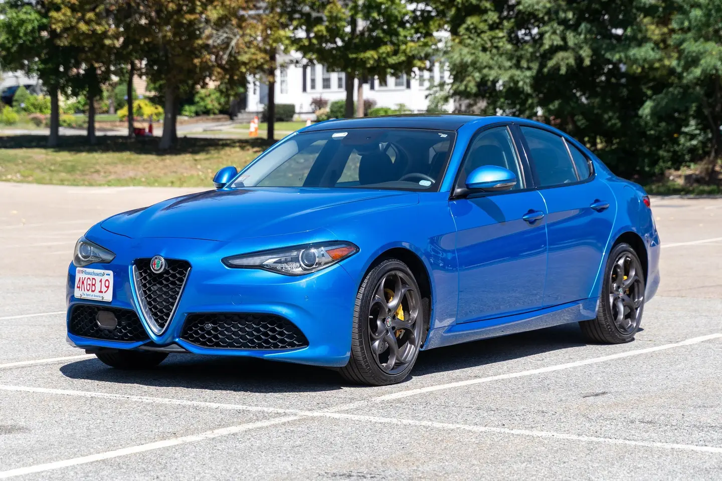 2019 Alfa Romeo Giulia Ti Sport, sold Sep 2026