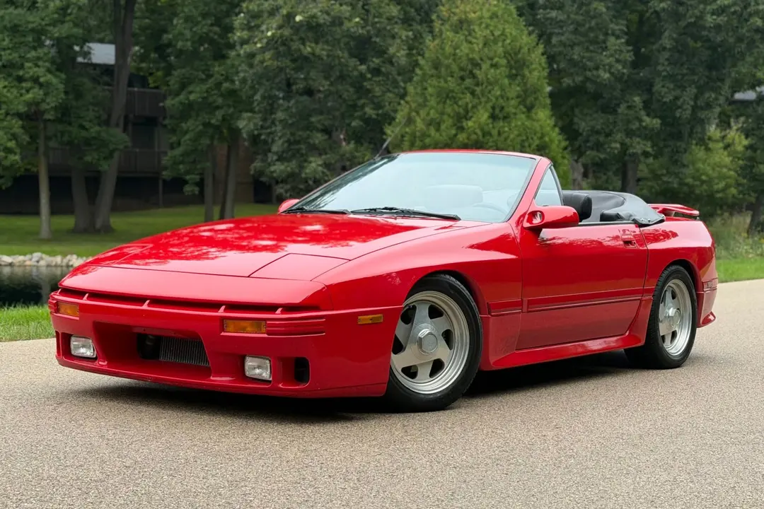 1988 Mazda RX-7 Convertible, sold Sep 2026