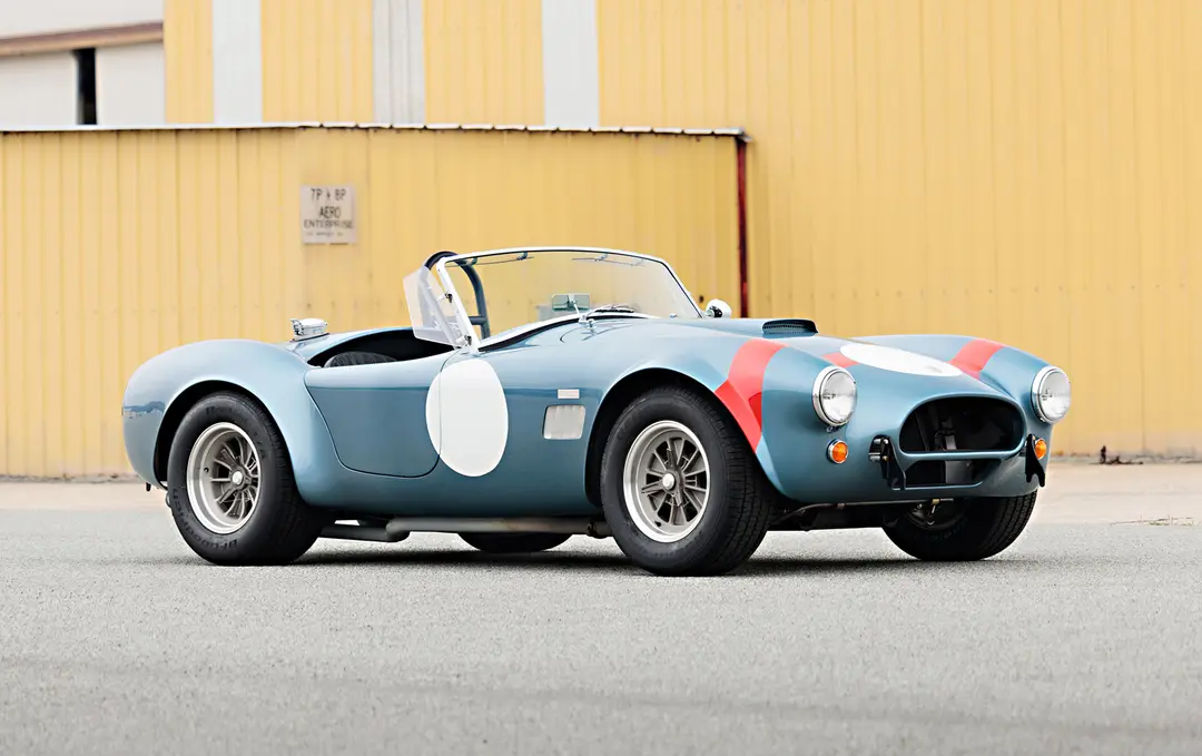 1962 Shelby Cobra 289, sold Aug 2025