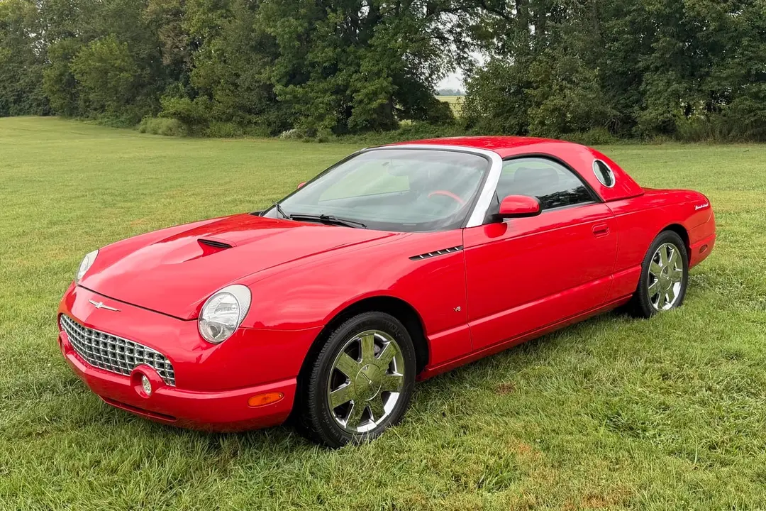 2002 Ford Thunderbird, sold Oct 2026