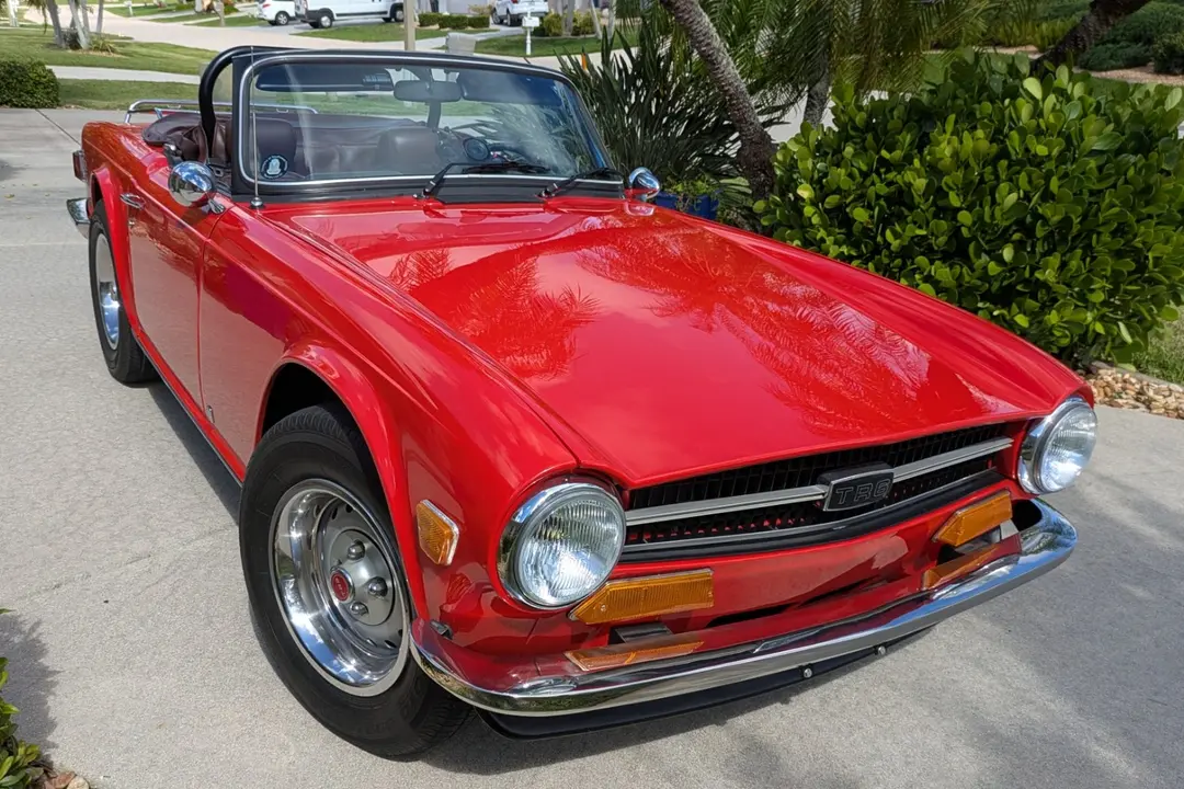1969 Triumph TR6, sold Oct 2026