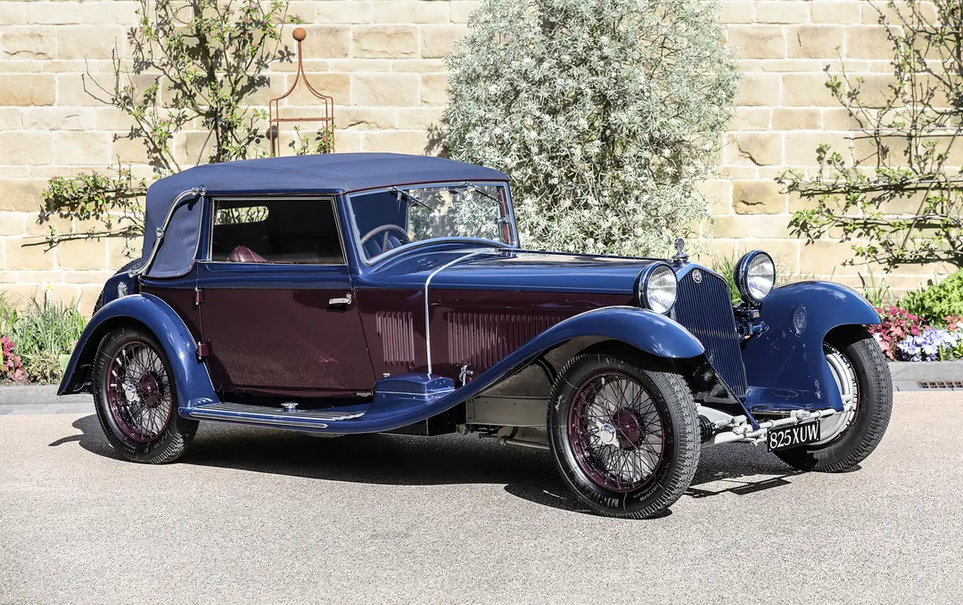 1931 Alfa Romeo 8C 2300 Cabriolet, sold Aug 2023