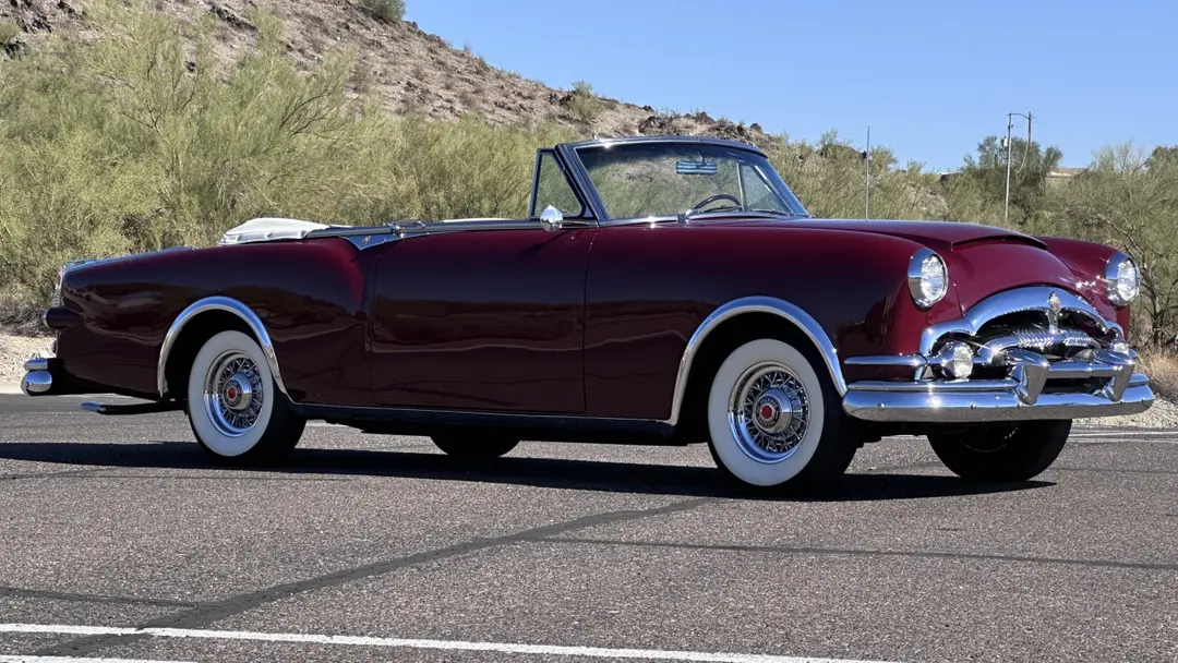 1953 Packard Caribbean Convertible, sold Aug 2025
