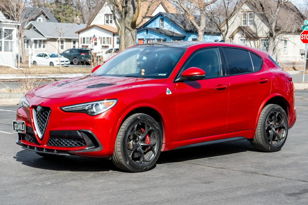 2018 Alfa Romeo Stelvio Quadrifoglio, sold Apr 2026