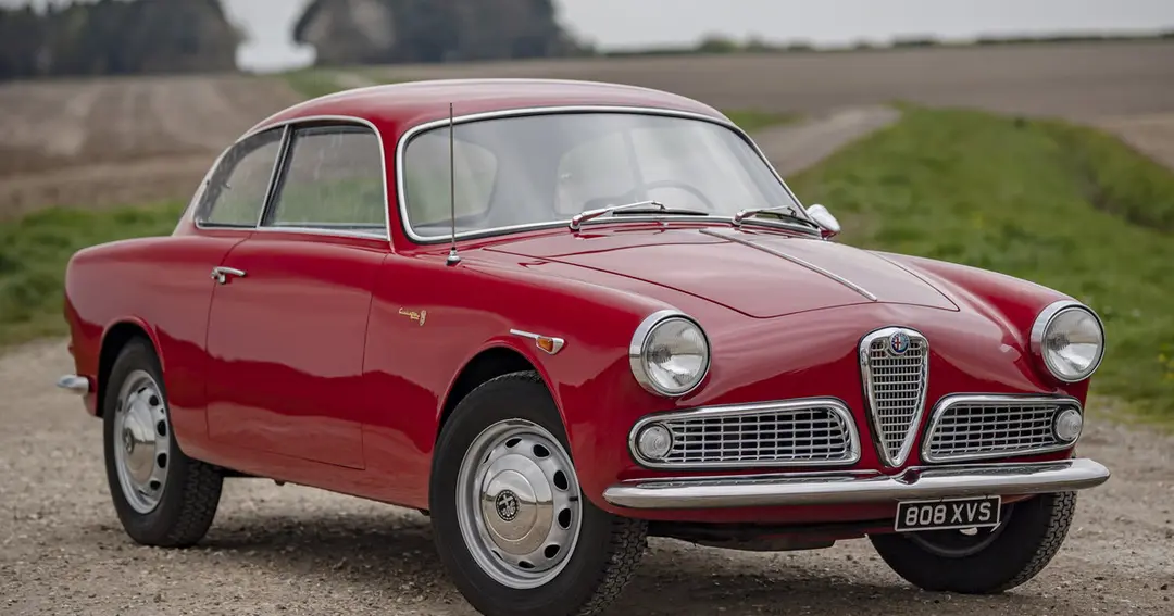 1956 Alfa Romeo Giulietta Sprint Veloce, sold Jul 2026