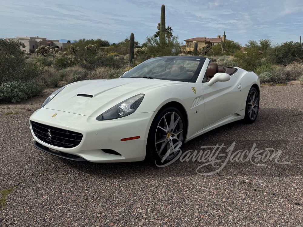 2008 Ferrari California Convertible, sold Jan 2026