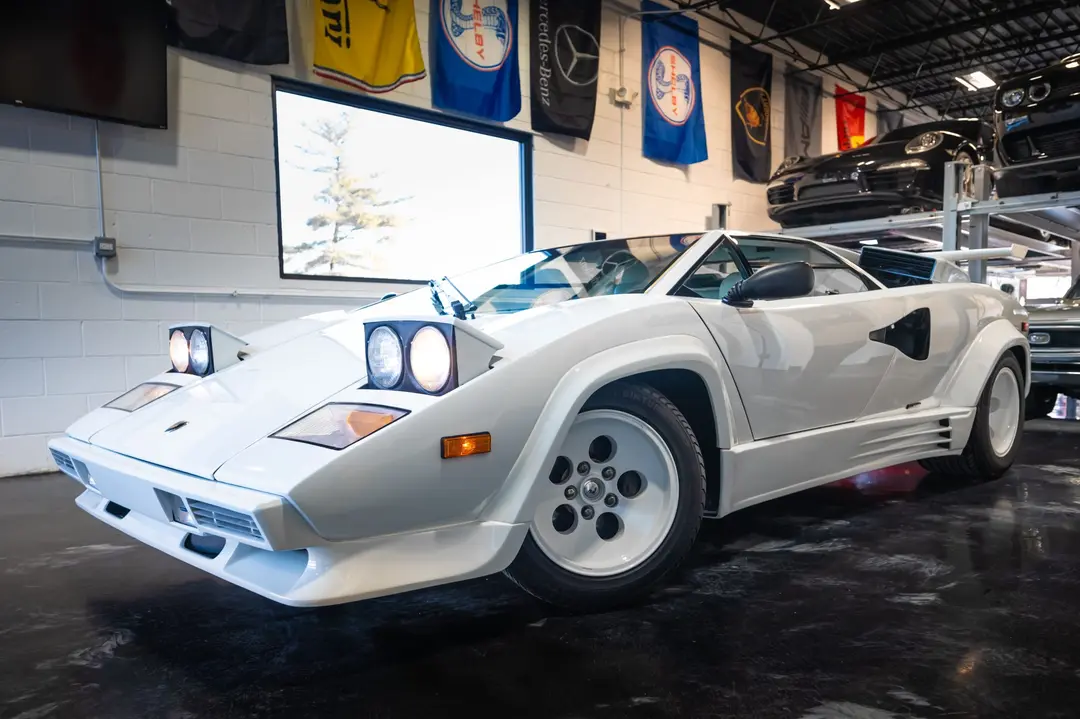 1985 Lamborghini Countach 5000 QV, sold Apr 2025