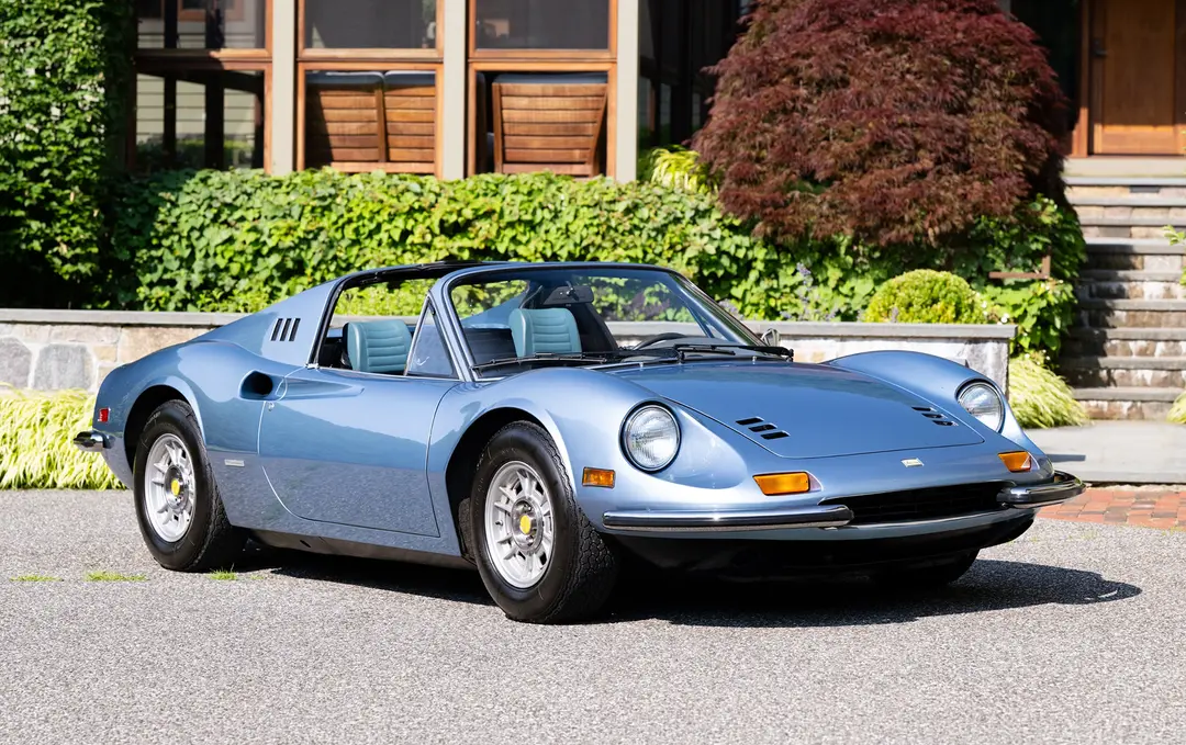 1972 Ferrari Dino 246 GTS Chairs & Flares, sold Aug 2026
