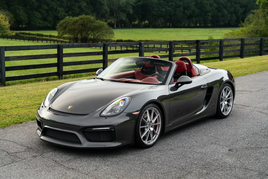2015 Porsche Boxster Spyder, sold Oct 2026
