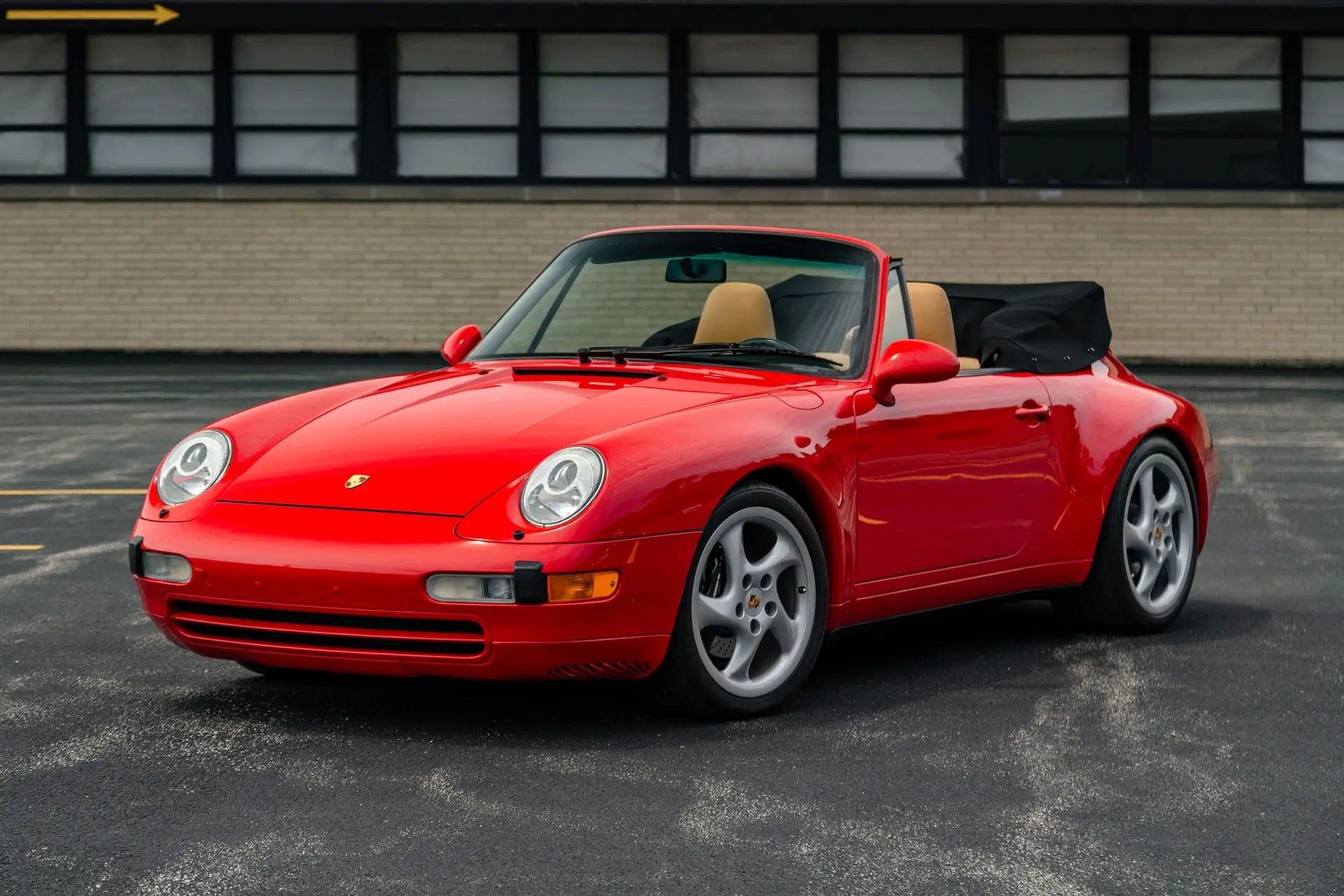 1995 Porsche 911 Carrera Cabriolet, sold Oct 2026