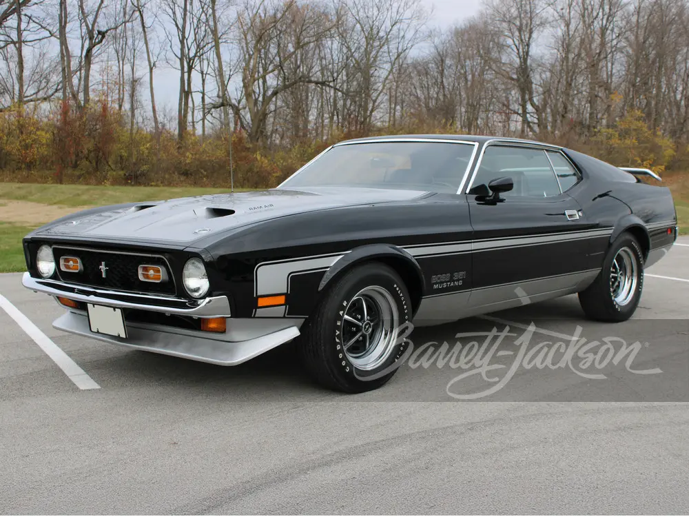 1971 Ford Mustang Boss 351, sold Jan 2026