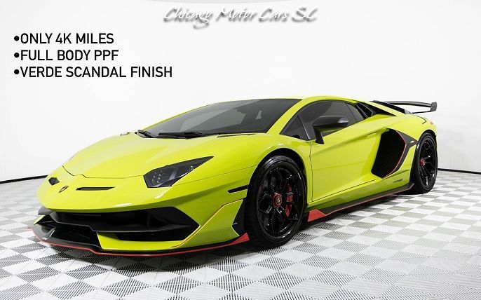 2019 Lamborghini Aventador LP770-4 SVJ