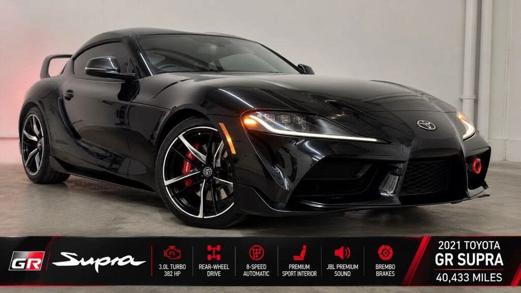 2021 Toyota Supra 3.0 Premium