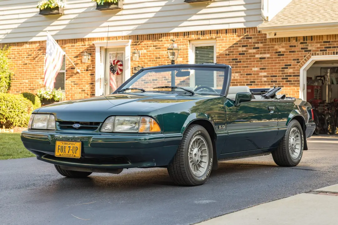 1987 Ford Mustang LX 5.0, sold Oct 2026