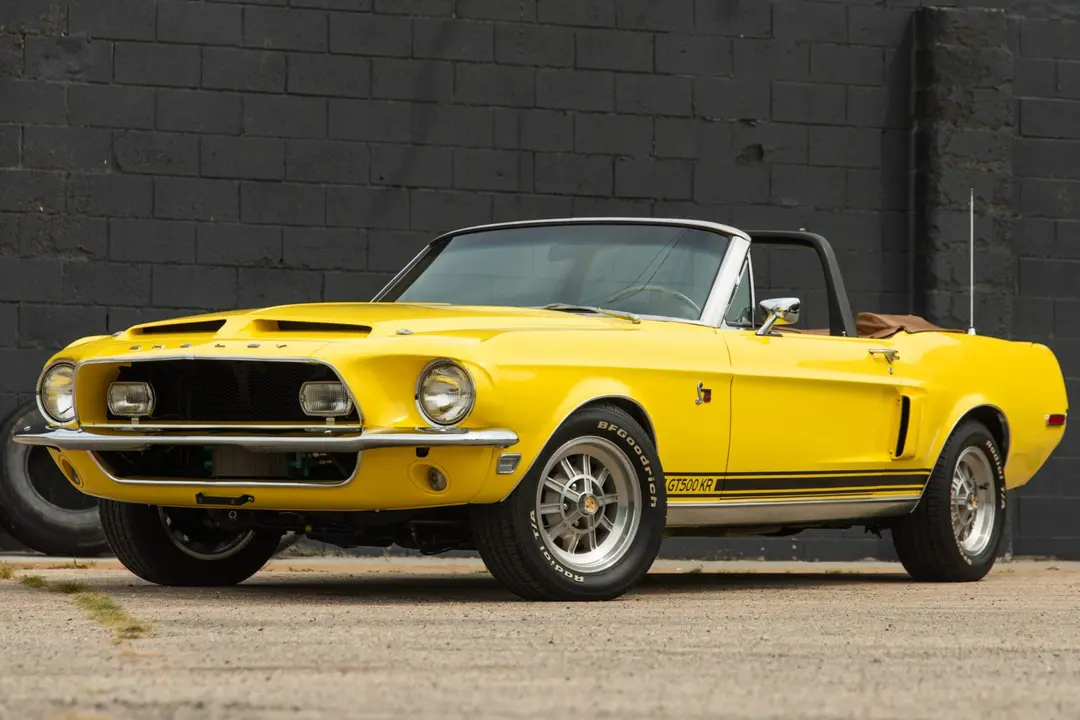 1967 Shelby Mustang GT500KR, sold Sep 2025
