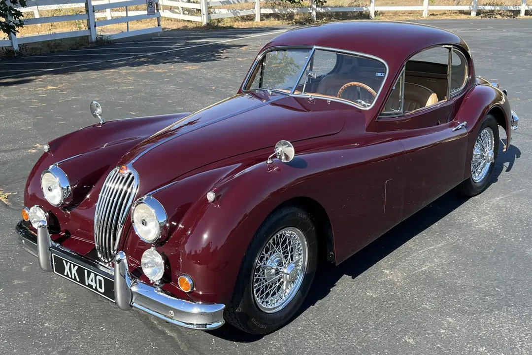 1954 Jaguar XK140 Fixed Head Coupe, sold Jul 2025