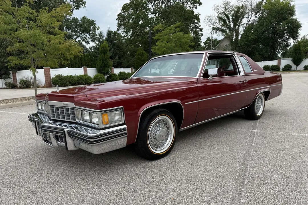 1977 Cadillac DeVille, sold Aug 2026