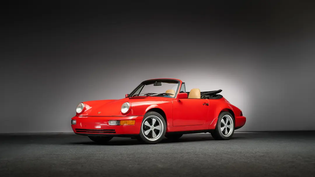 1990 Porsche 911 Carrera 2 Cabriolet, sold Aug 2026