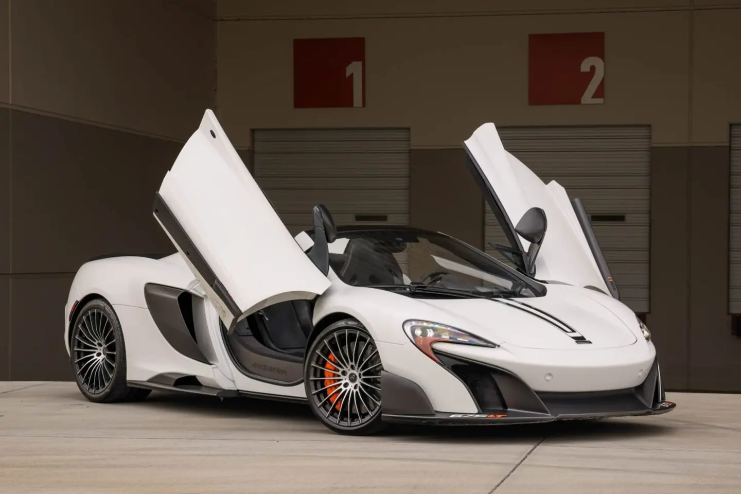 2015 McLaren 675LT Spider, sold Aug 2025