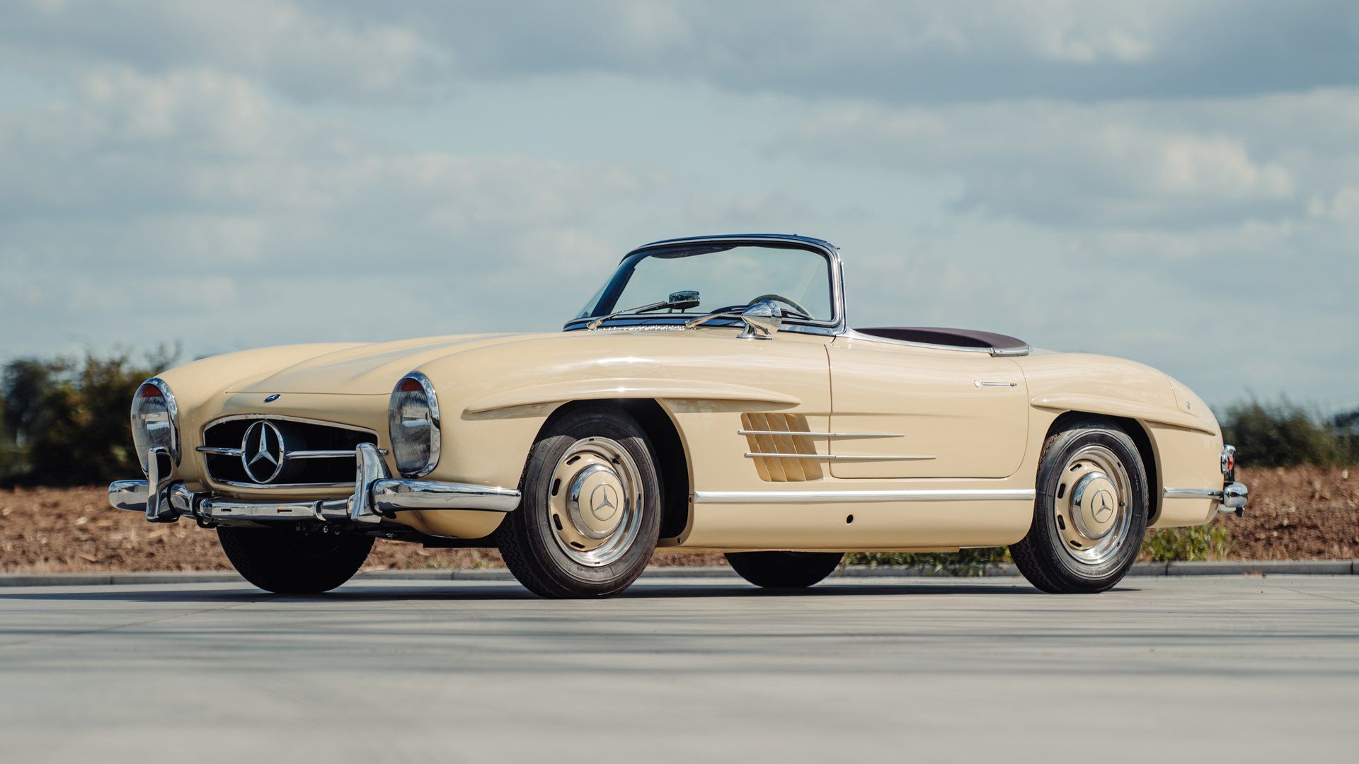1957 Mercedes-Benz 300SL Roadster, sold Oct 2026