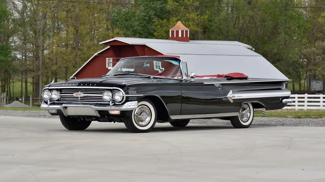 1958 Chevrolet Impala Convertible, sold May 2026