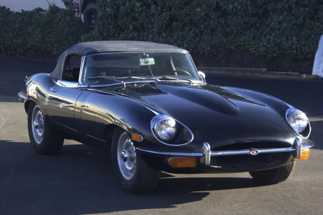 1968 Jaguar E-Type Roadster, sold Feb 2026