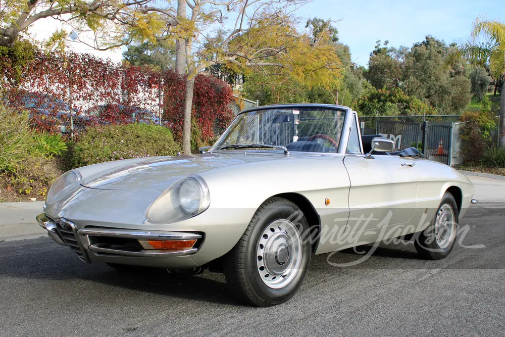 1966 Alfa Romeo Spider Duetto, sold Jan 2025