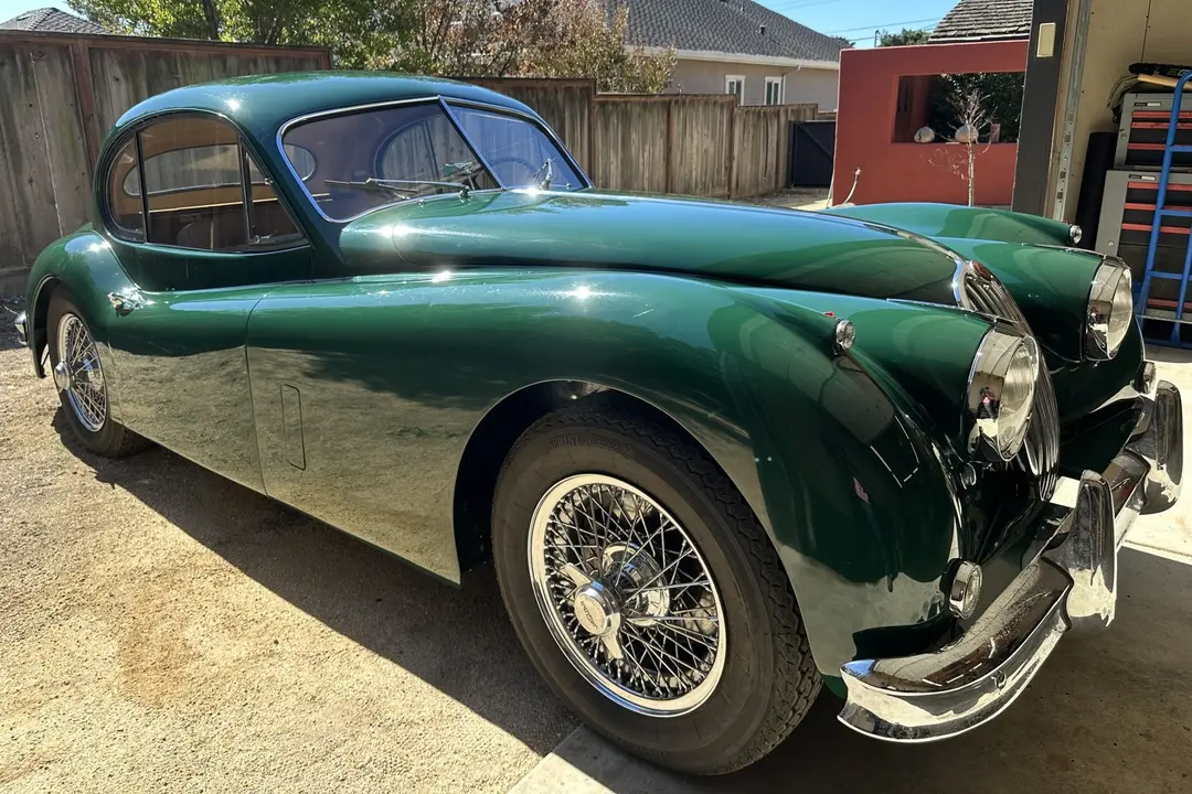 1954 Jaguar XK140 Fixed Head Coupe, sold Nov 2025