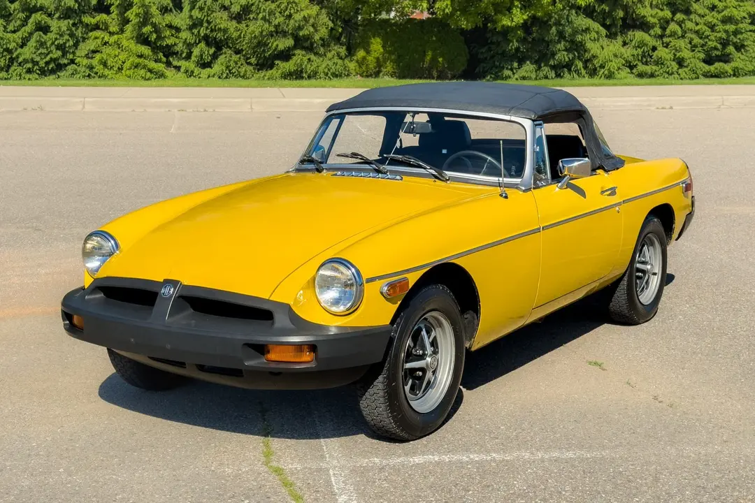 1975 MG MGB Roadster, sold Sep 2026