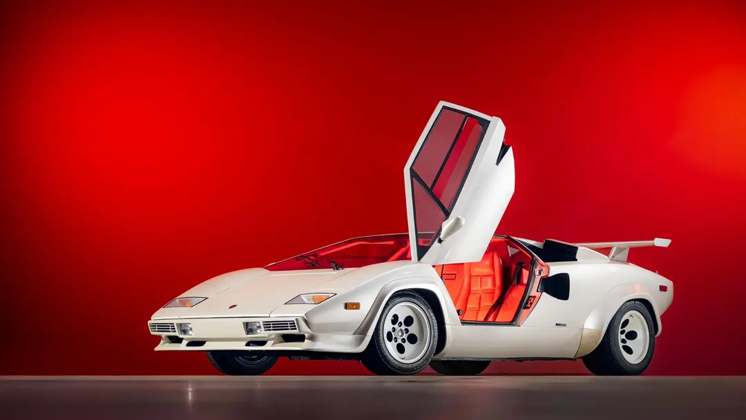 1985 Lamborghini Countach 5000 QV, sold Jan 2026