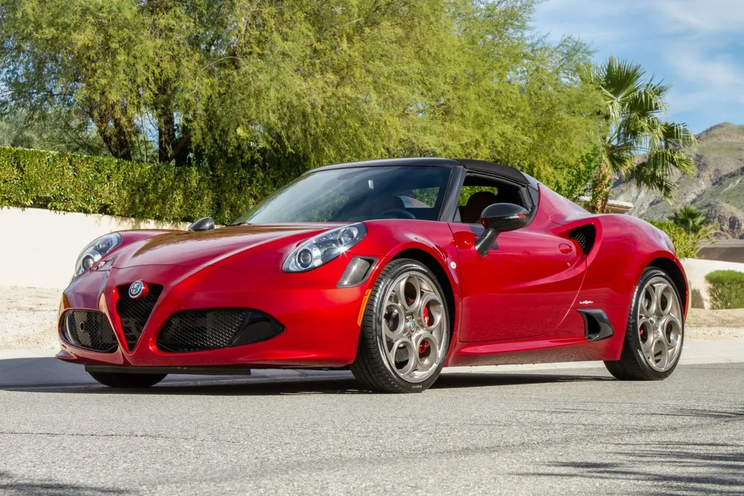2015 Alfa Romeo 4C Spider, sold Feb 2026