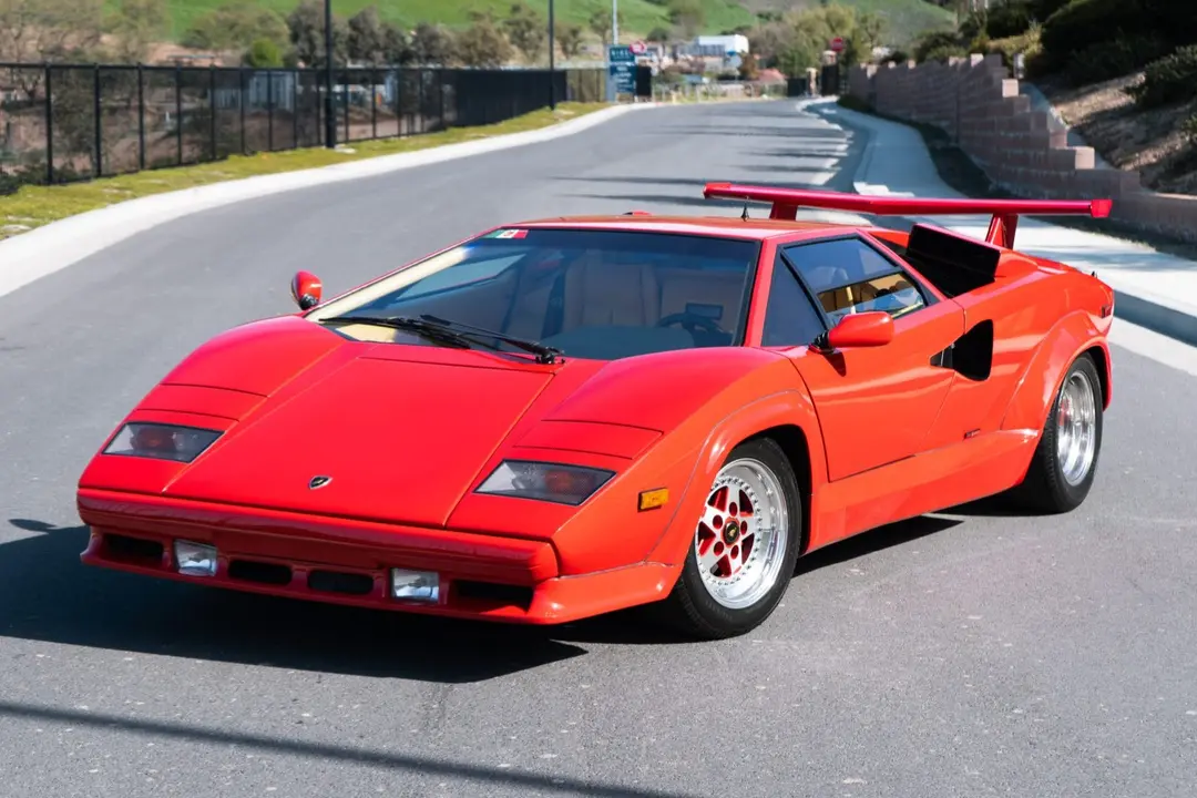 1985 Lamborghini Countach 5000 QV, sold May 2025