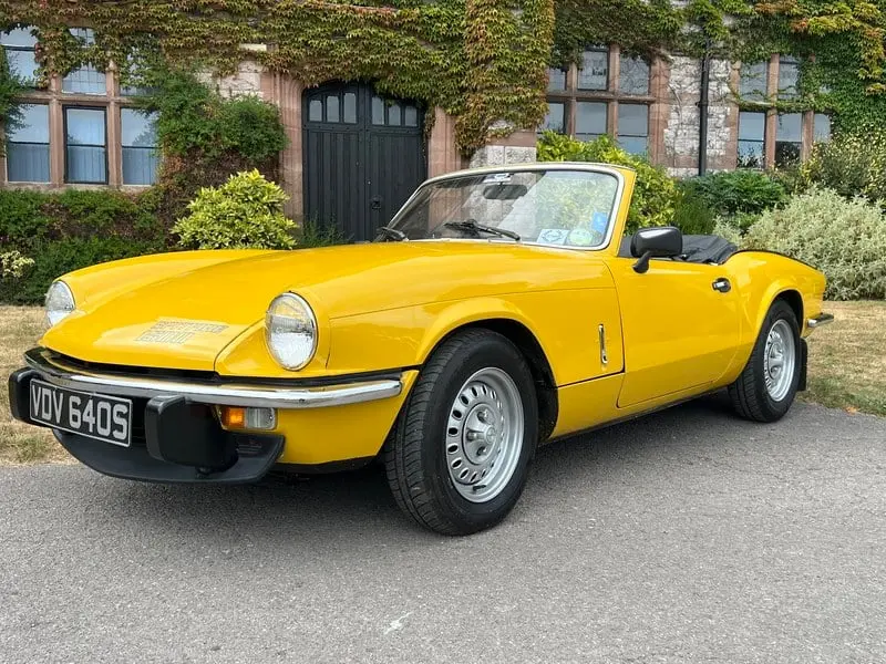 1974 Triumph Spitfire 1500, sold Sep 2026