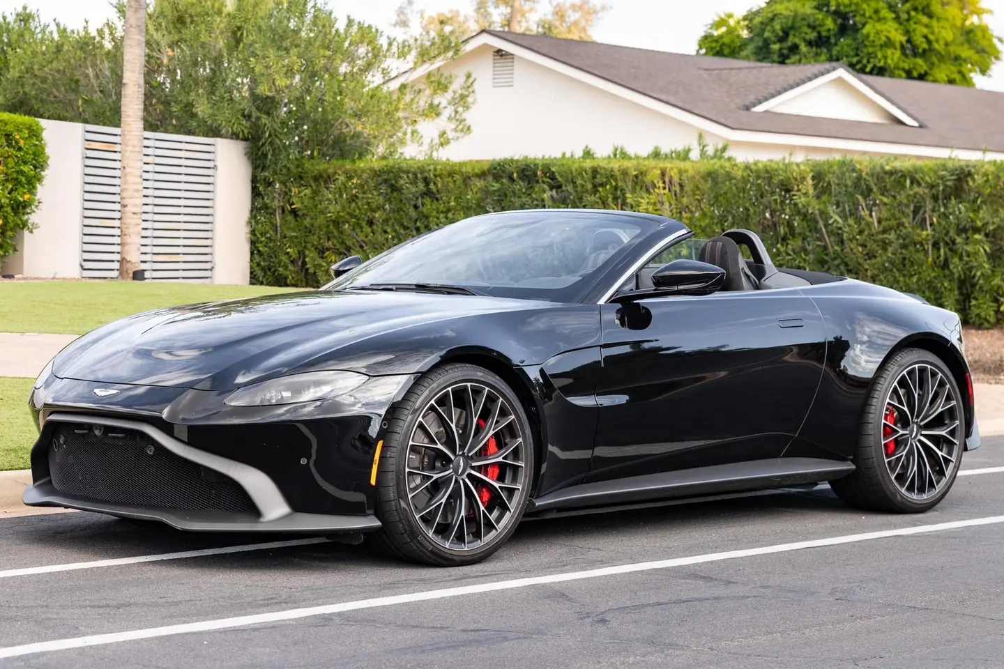 2021 Aston Martin Vantage V8 Roadster, sold Jan 2026