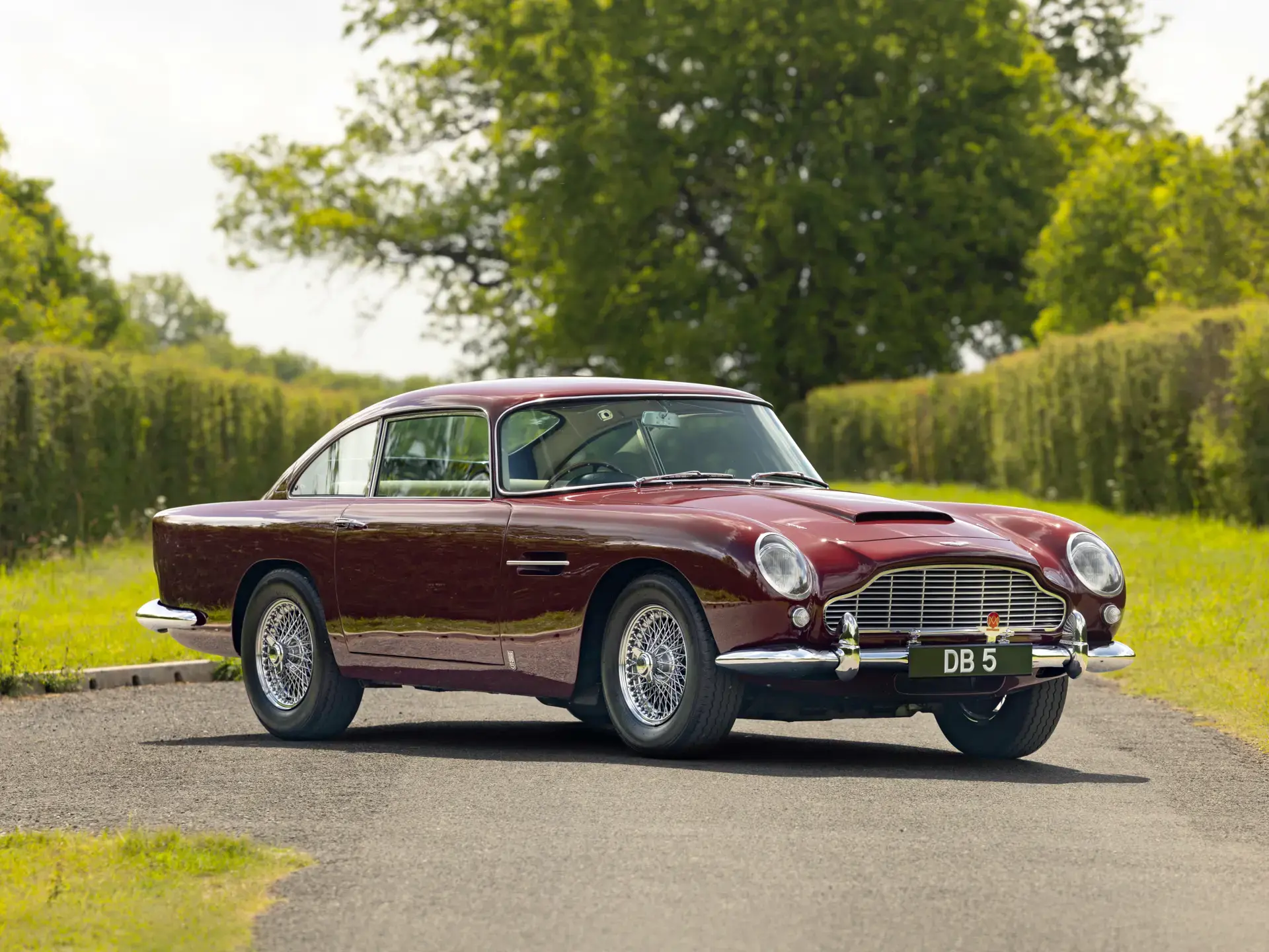 1963 Aston Martin DB5 Convertible, sold Jul 2026