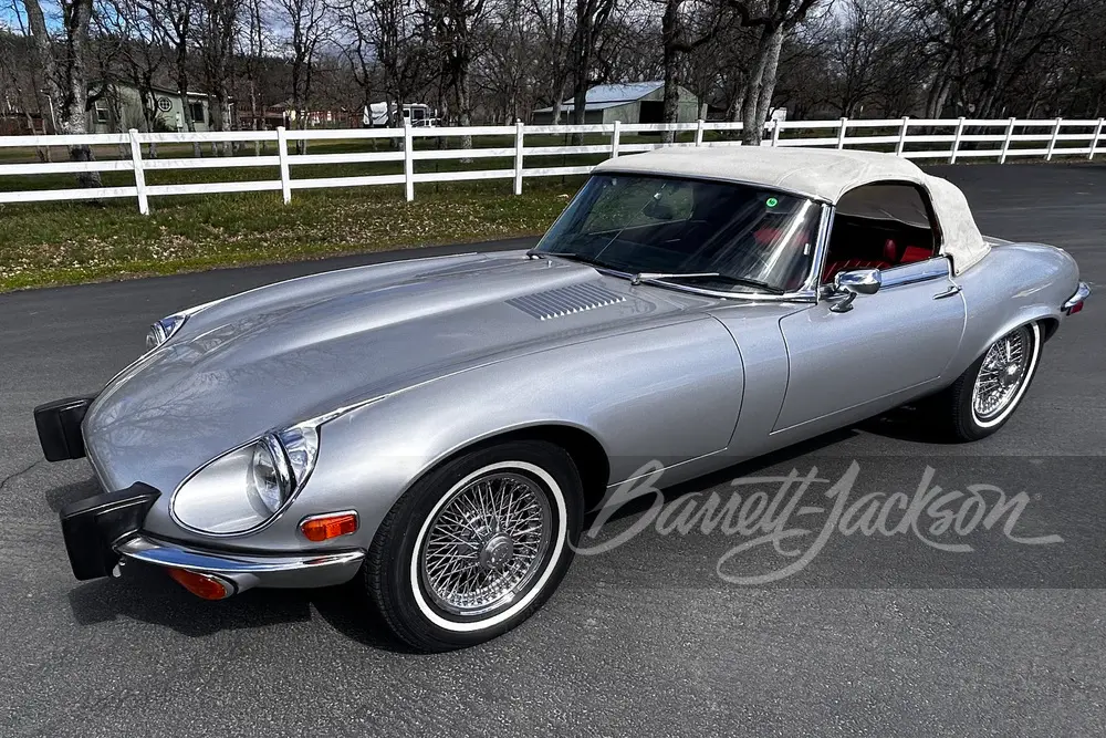1971 Jaguar E-Type V12 Roadster, sold Jan 2025