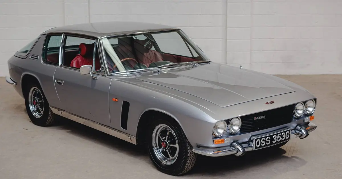 1966 Jensen Interceptor, sold Aug 2025