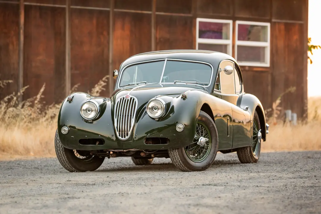 1954 Jaguar XK140 Fixed Head Coupe, sold Aug 2026