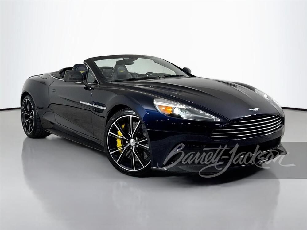 2013 Aston Martin Vanquish Volante, sold Jan 2026