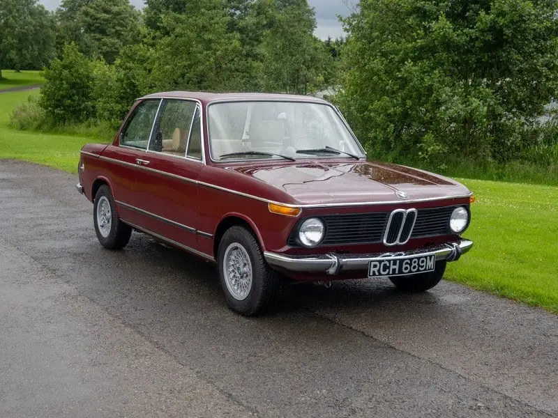 1971 BMW 2002 tii, sold Feb 2026
