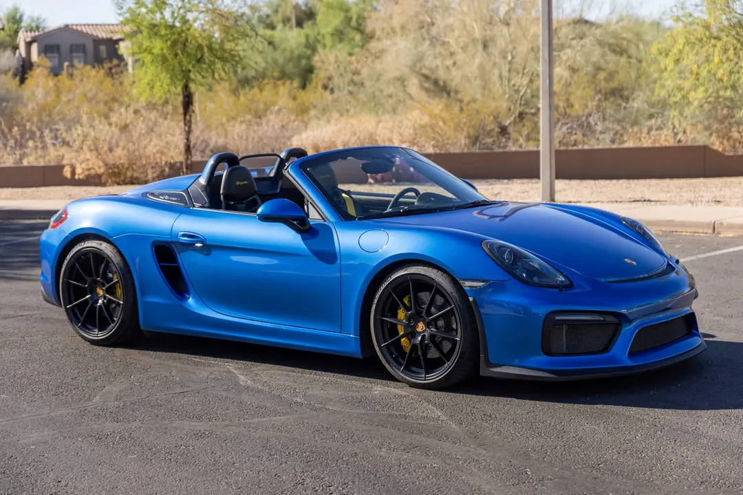 2015 Porsche Boxster Spyder, sold Jun 2026