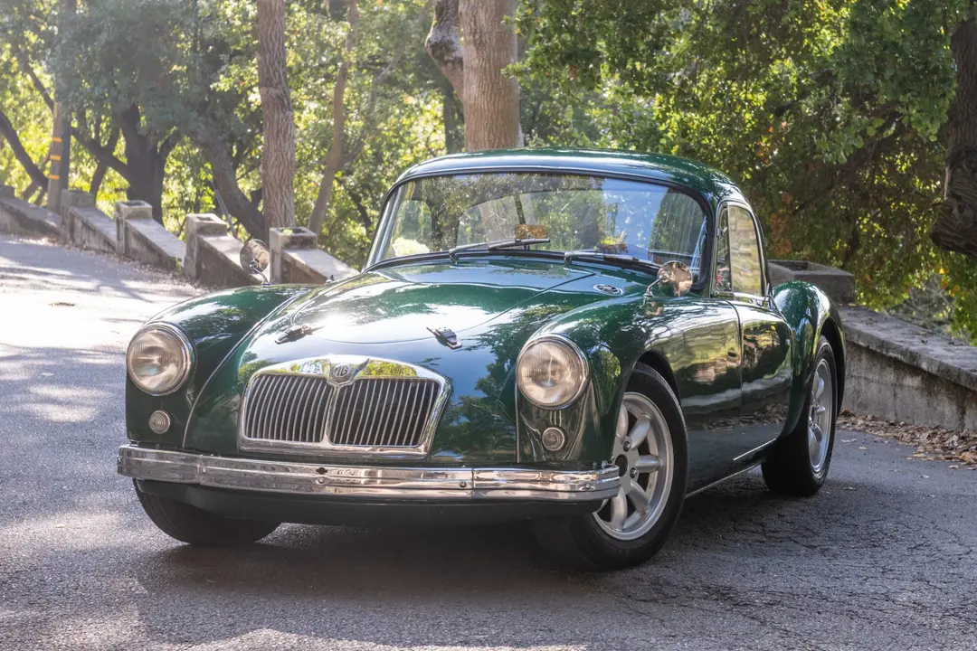 1956 MG MGA Coupe, sold Dec 2025