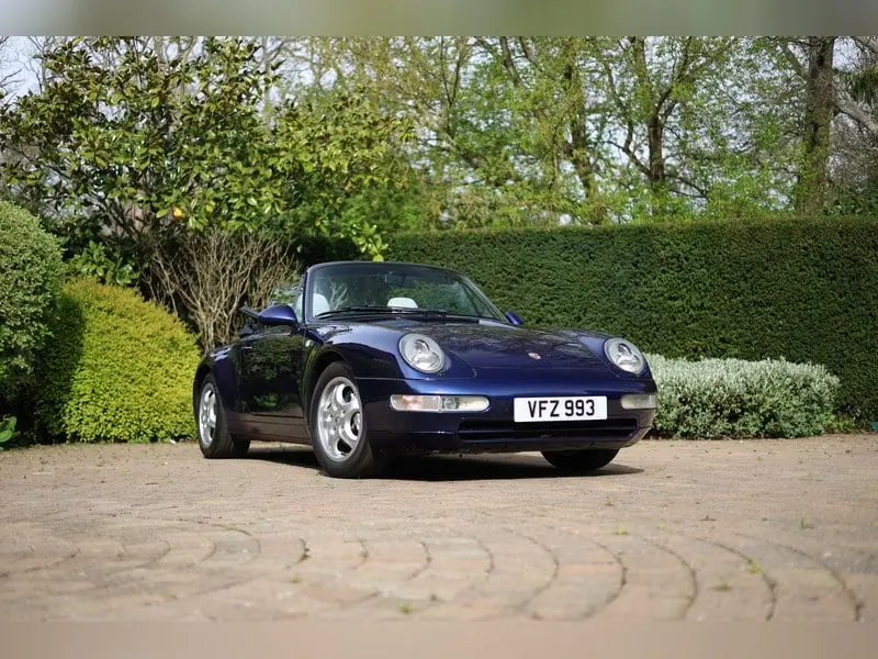 1995 Porsche 911 Carrera 4 Cabriolet, sold Apr 2026