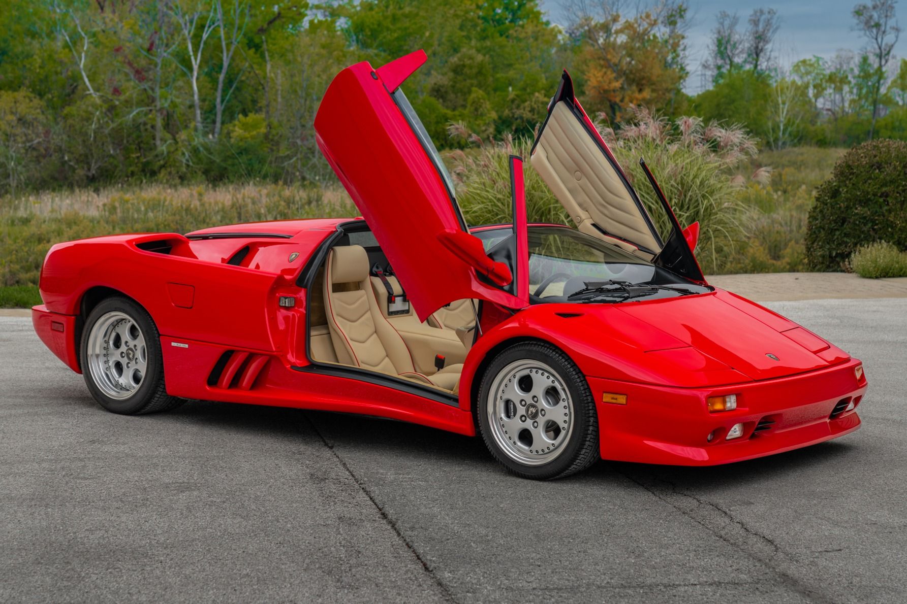 1995 Lamborghini Diablo VT Roadster, sold Nov 2023