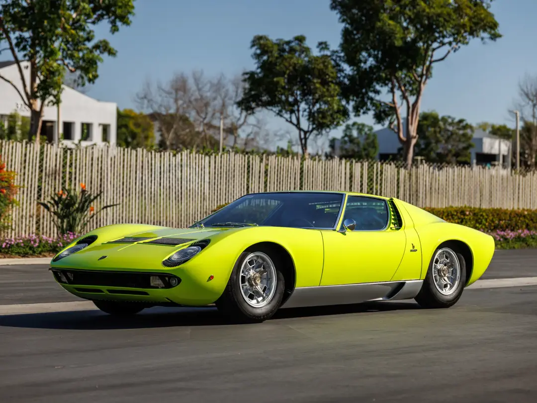 1968 Lamborghini Miura P400 S, sold Feb 2026