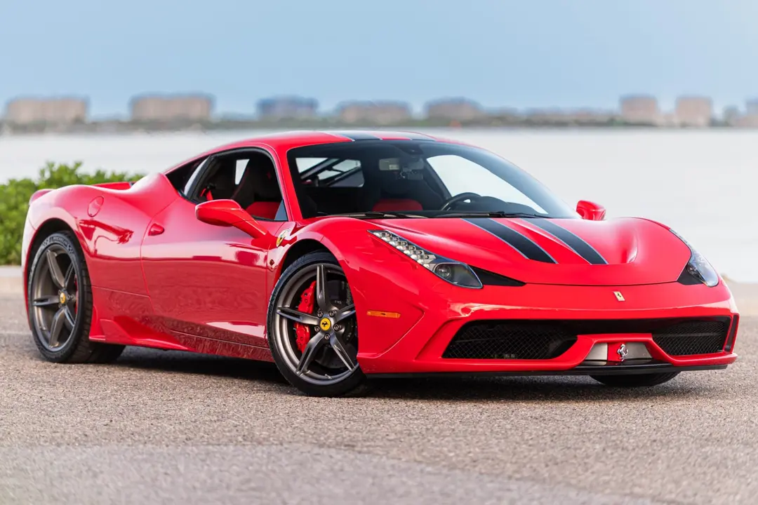 2013 Ferrari 458 Speciale, sold Jul 2026