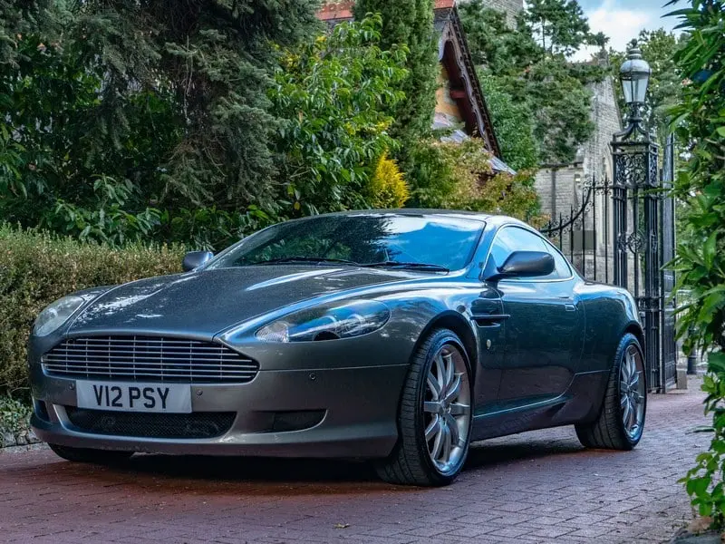2004 Aston Martin DB9 Coupe, sold Sep 2026